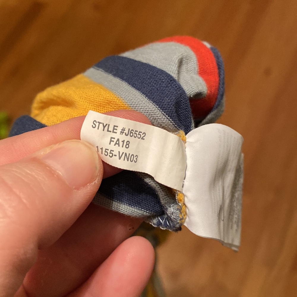 Madewell NWOT❗️Whisper Cotton T-Shirt in Carlsbad Stripe - Picture 5 of 7